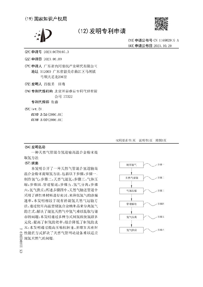 3、一种天然气管混合氢道输高温合金粉末提取氢方法_1.jpg